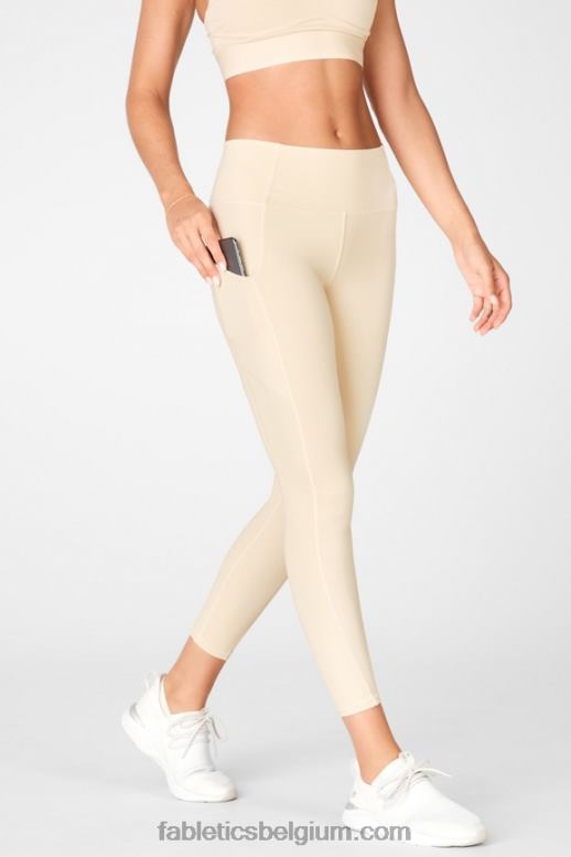 slagroom vrouwen oasis pureluxe hoog getailleerde 7/8 legging 56 Fabletics LH20J827