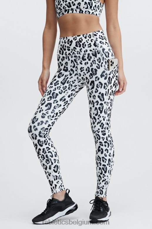 sneeuw luipaard vrouwen oasis pureluxe legging met hoge taille 83 Fabletics LH20J1182