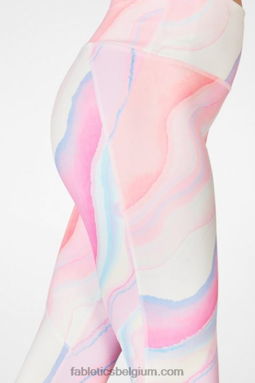 spectrum vrouwen definieer crop met hoge taille Fabletics LH20J1311