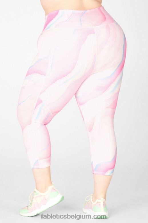 spectrum vrouwen definieer crop met hoge taille Fabletics LH20J1312