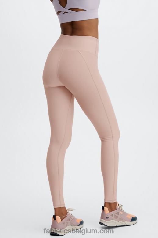spoor stof vrouwen therma-flex essentiële legging met hoge taille Fabletics LH20J1200