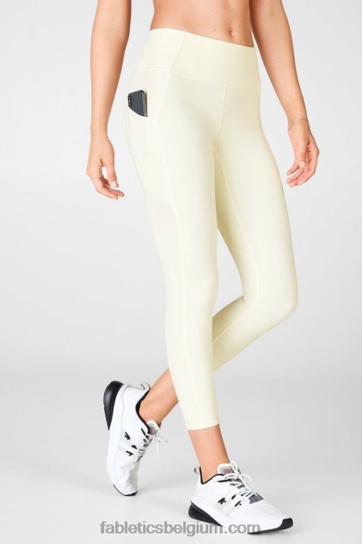 suiker vrouwen oasis pureluxe capri met hoge taille Fabletics LH20J967