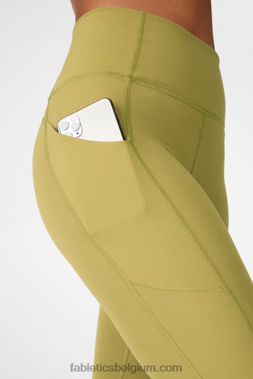 tijm vrouwen oasis pureluxe twist 7/8 legging met hoge taille Fabletics LH20J1144