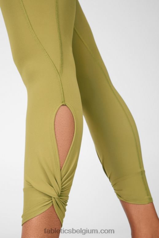 tijm vrouwen oasis pureluxe twist 7/8 legging met hoge taille Fabletics LH20J1144