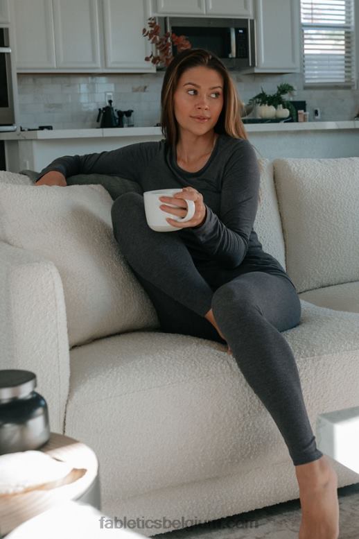 tin vrouwen restoreknit 7/8 legging met ultrahoge taille Fabletics LH20J1070
