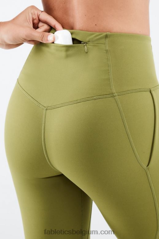 vervaagde olijf vrouwen trinity motion365 hw utility legging Fabletics LH20J1276