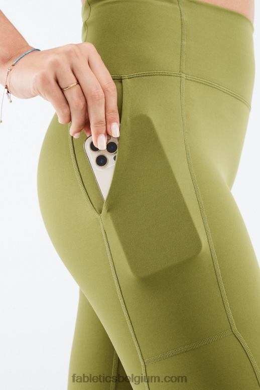 vervaagde olijf vrouwen trinity motion365 hw utility legging Fabletics LH20J1276