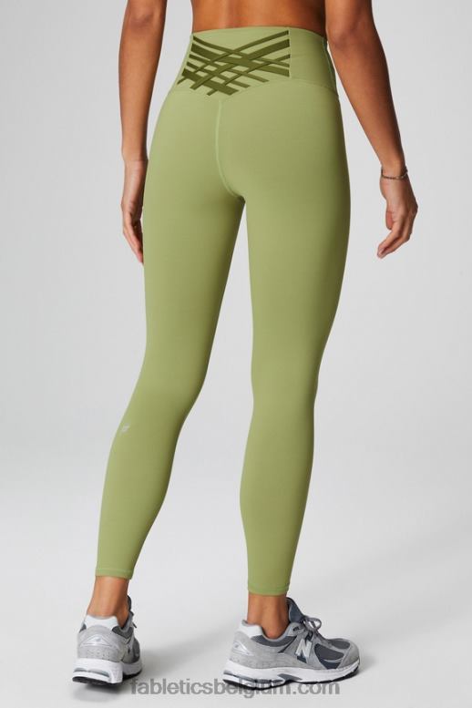 viool/varenblad vrouwen boost powerhold hoog getailleerde 7/8 legging 58 Fabletics LH20J841