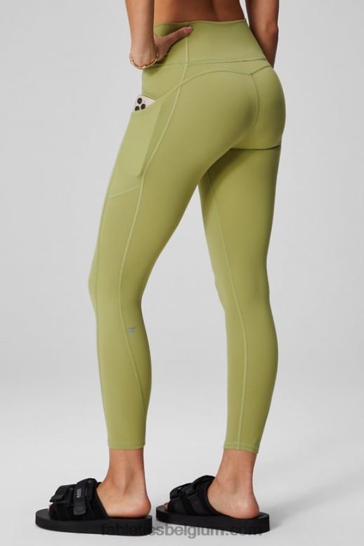 viool vrouwen oasis pureluxe 7/8 legging met hoge taille 48 Fabletics LH20J785