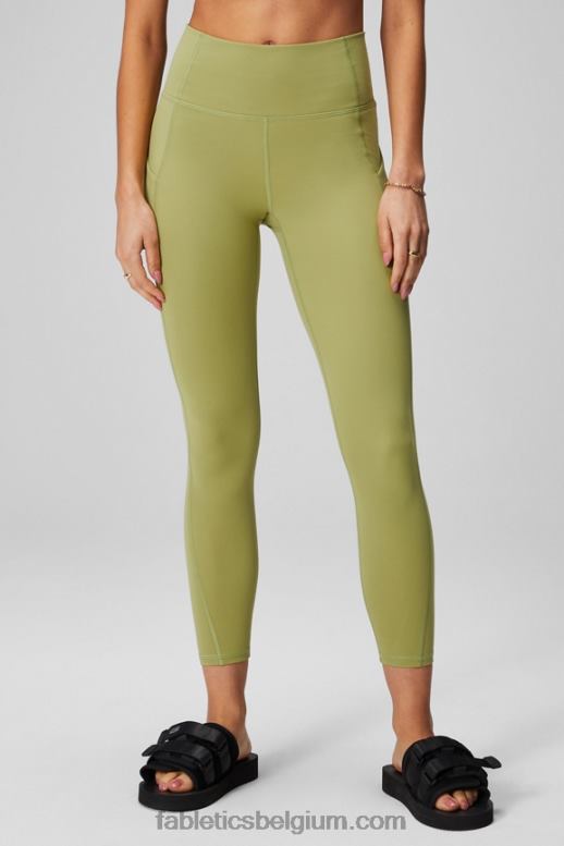 viool vrouwen oasis pureluxe 7/8 legging met hoge taille 48 Fabletics LH20J785