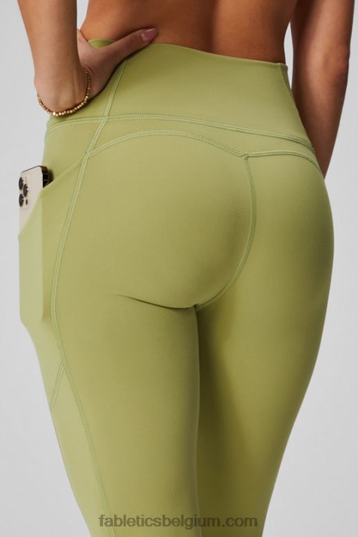 viool vrouwen oasis pureluxe 7/8 legging met hoge taille 48 Fabletics LH20J785