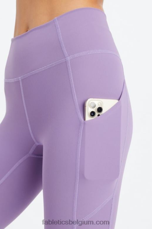 viooltje vrouwen oasis pureluxe 7/8 legging met hoge taille 51 Fabletics LH20J798