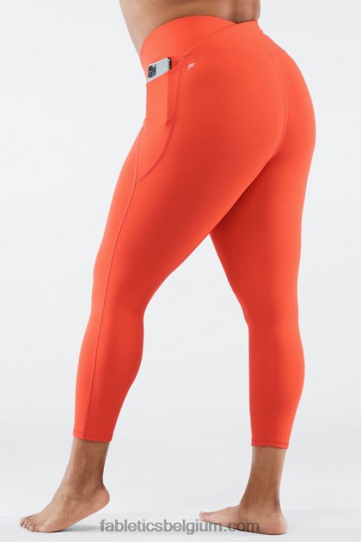 vreugdevuur vrouwen oasis pureluxe hw gekruiste 7/8 legging Fabletics LH20J936