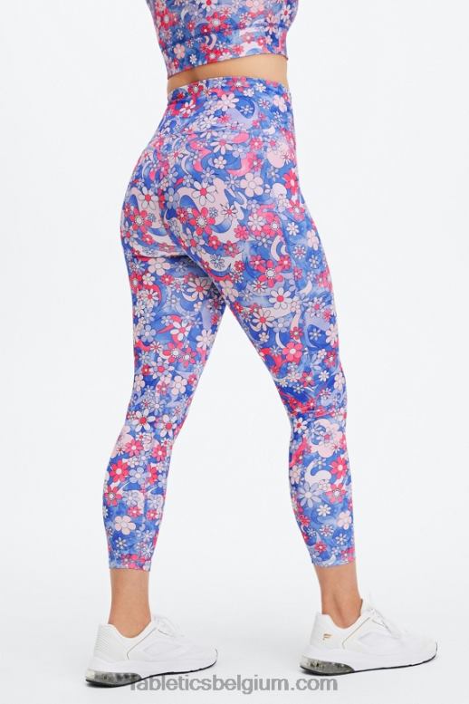 vrijheid bloemen vrouwen pureluxe ultrahoge taille 7/8 legging 65 Fabletics LH20J881