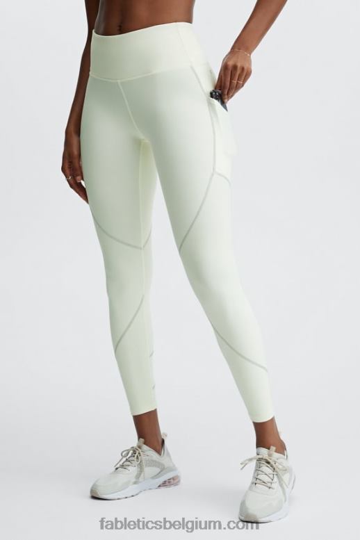 warm wit/reflecterend zilver vrouwen therma-flex hw reflecterende zaklegging Fabletics LH20J1188