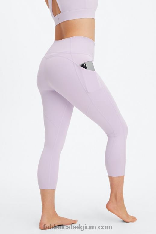wazige iris vrouwen oasis pureluxe capri met hoge taille Fabletics LH20J962