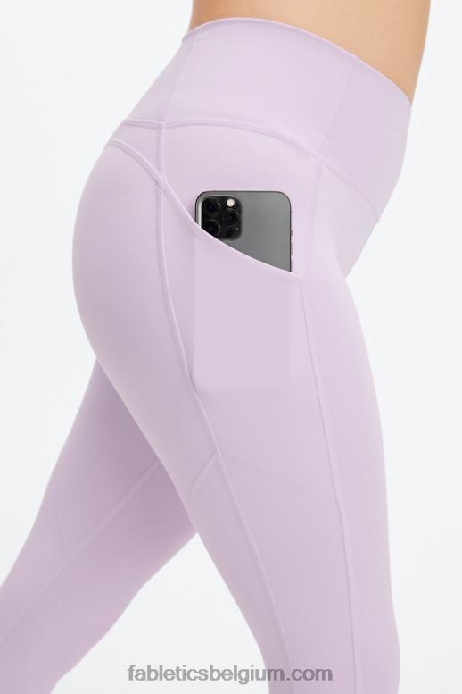 wazige iris vrouwen oasis pureluxe capri met hoge taille Fabletics LH20J962