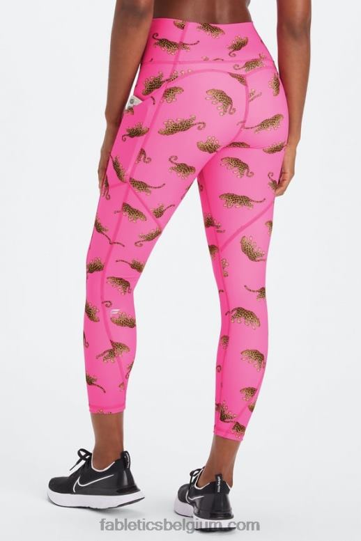 wilde harten vrouwen oasis pureluxe 7/8 legging met hoge taille 48 Fabletics LH20J787