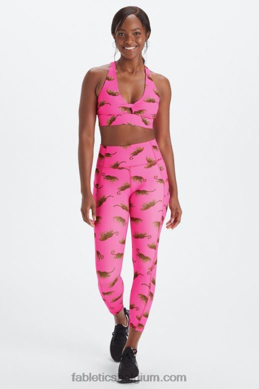wilde harten vrouwen oasis pureluxe 7/8 legging met hoge taille 48 Fabletics LH20J787