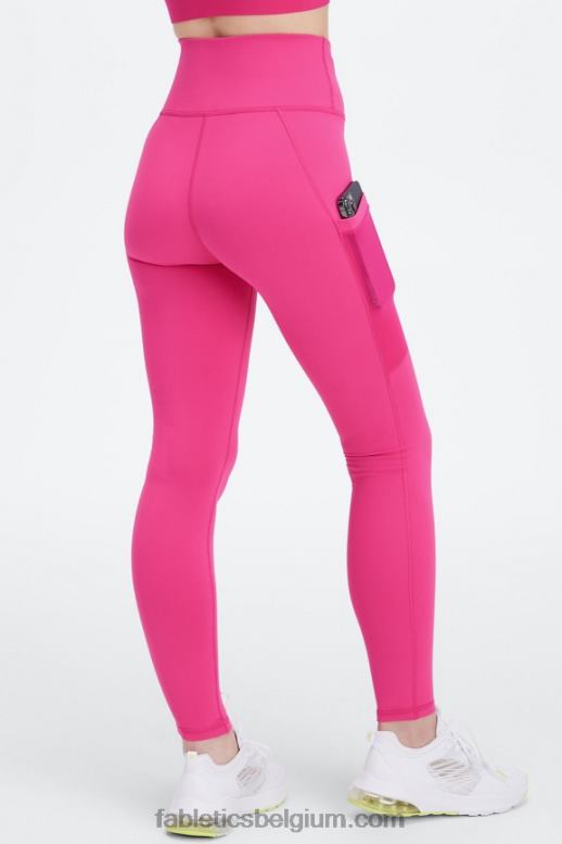 wilgenbast/ultraviolet vrouwen powerhold legging met hoge taille voor onderweg 41 Fabletics LH20J749