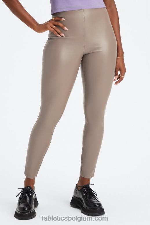wilgenschors vrouwen vegan leren pull-on legging Fabletics LH20J1062