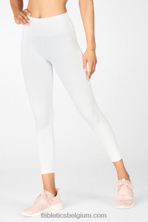 wit/citroendruppel/sinaasappelsorbet vrouwen boost powerhold hoog getailleerde 7/8 legging 62 Fabletics LH20J861