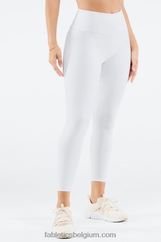 wit/shorewood/roze wolk vrouwen boost powerhold hoog getailleerde 7/8 legging 62 Fabletics LH20J859