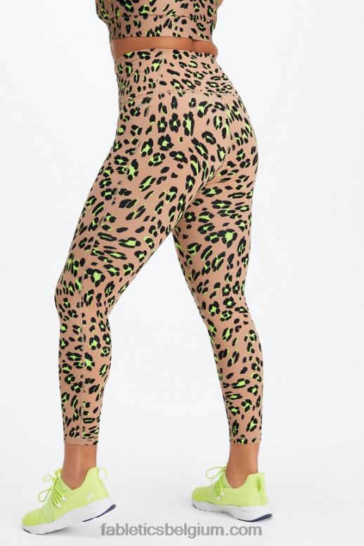woestijn golvende leeuw vrouwen define powerhold ultra hw 7/8 legging Fabletics LH20J1015