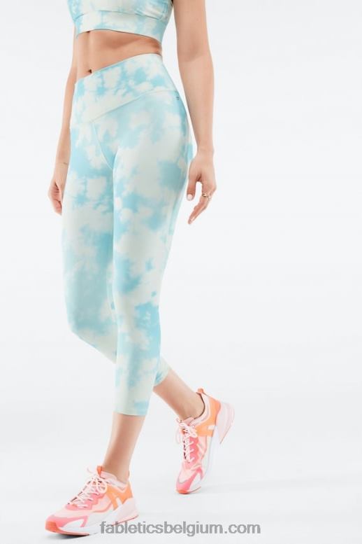 wolkbreuk vrouwen definieer powerhold capri met hoge taille Fabletics LH20J1163