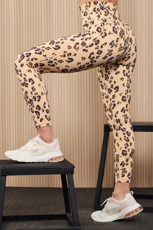 zacht grenen/sereniteit vrouwen define powerhold hoog getailleerde 7/8 legging 27 Fabletics LH20J681