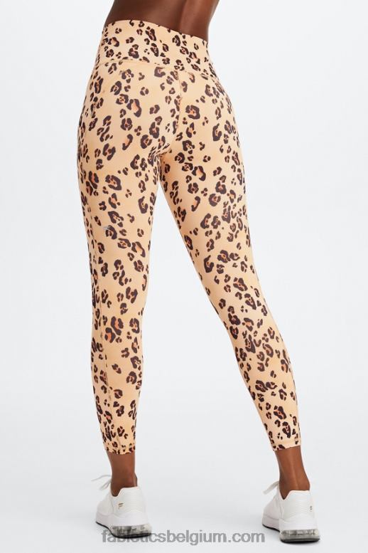 zacht grenen/sereniteit vrouwen define powerhold hoog getailleerde 7/8 legging 27 Fabletics LH20J681