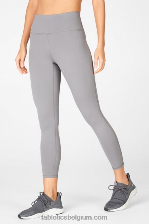 zacht grenen/sereniteit vrouwen define powerhold hoog getailleerde 7/8 legging 27 Fabletics LH20J682