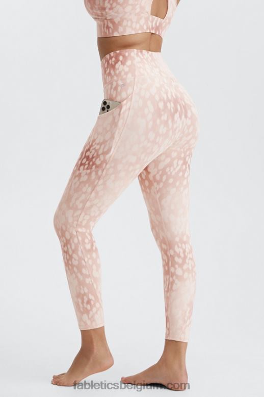 zand gespot vrouwen oasis pureluxe 7/8 legging met hoge taille 54 Fabletics LH20J817