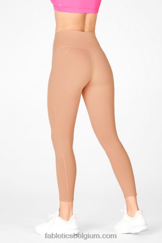zilverreiger/vervaagde limoen vrouwen define powerhold hoog getailleerde 7/8 legging 37 Fabletics LH20J730