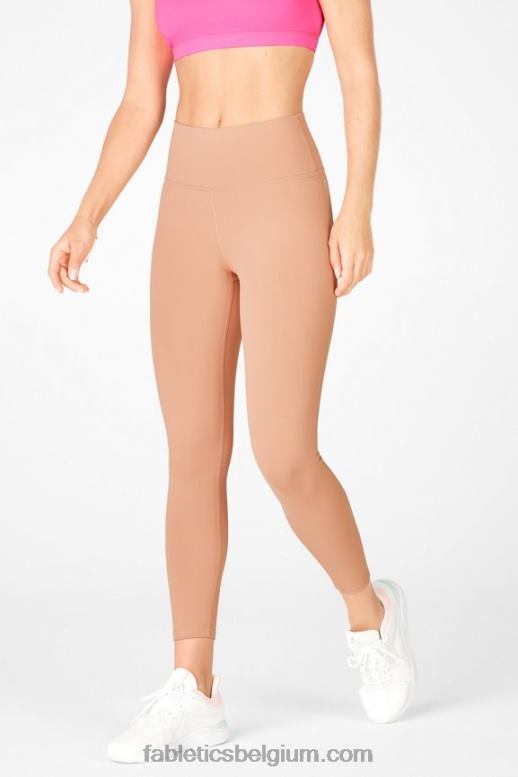 zilverreiger/vervaagde limoen vrouwen define powerhold hoog getailleerde 7/8 legging 37 Fabletics LH20J730