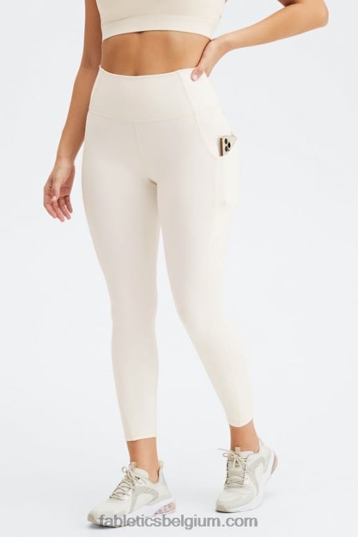 zilverreiger vrouwen oasis pureluxe 7/8 legging met hoge taille 54 Fabletics LH20J813