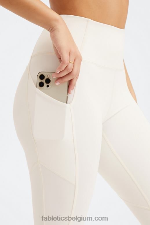 zilverreiger vrouwen oasis pureluxe 7/8 legging met hoge taille 54 Fabletics LH20J813