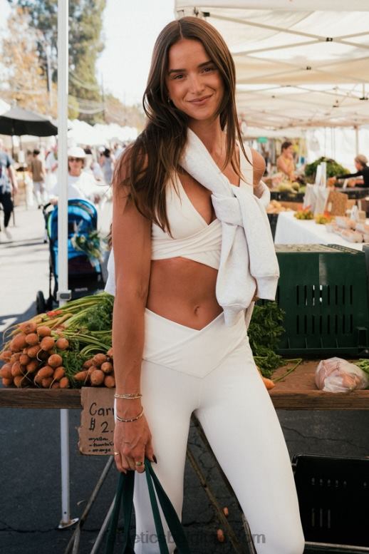 zilverreiger vrouwen oasis pureluxe hw gekruiste 7/8 legging Fabletics LH20J932