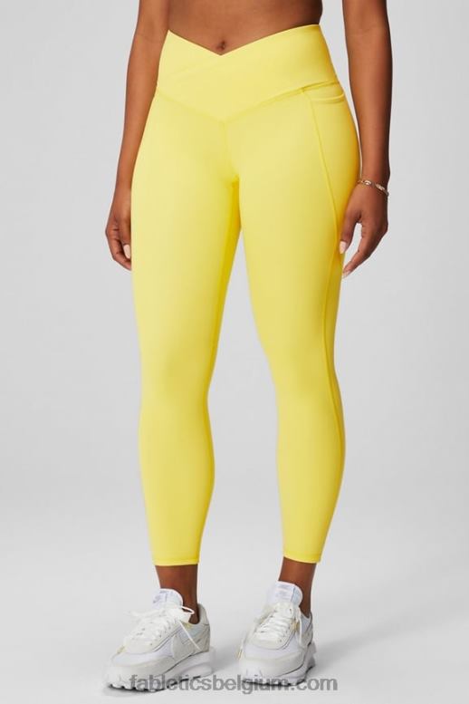 zonnige dag vrouwen oasis pureluxe hw gekruiste 7/8 legging Fabletics LH20J929