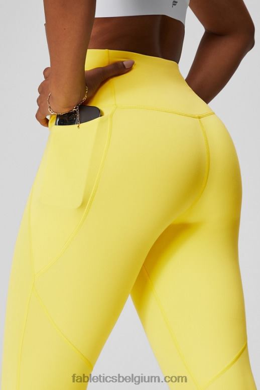 zonnige dag vrouwen oasis pureluxe hw gekruiste 7/8 legging Fabletics LH20J929