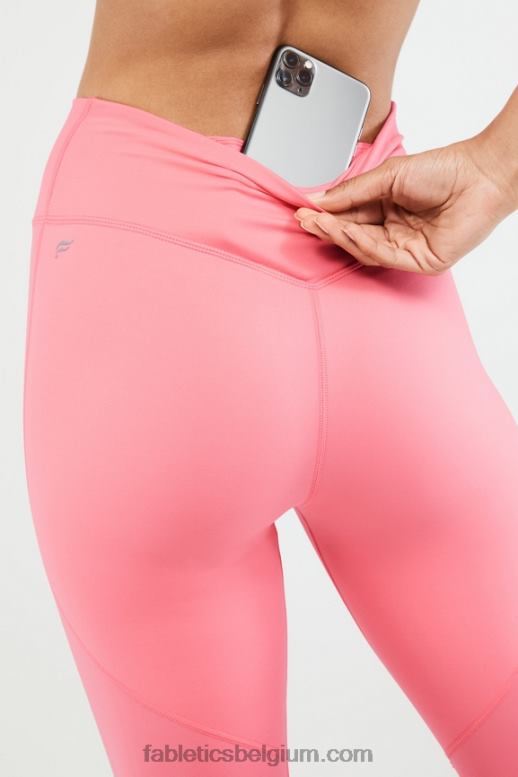 zonsondergang vrouwen overal motion365 capri met hoge taille Fabletics LH20J1283
