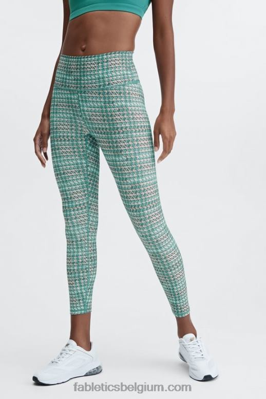 zoutnevel/klassiek wit vrouwen define powerhold hoog getailleerde 7/8 legging 31 Fabletics LH20J699