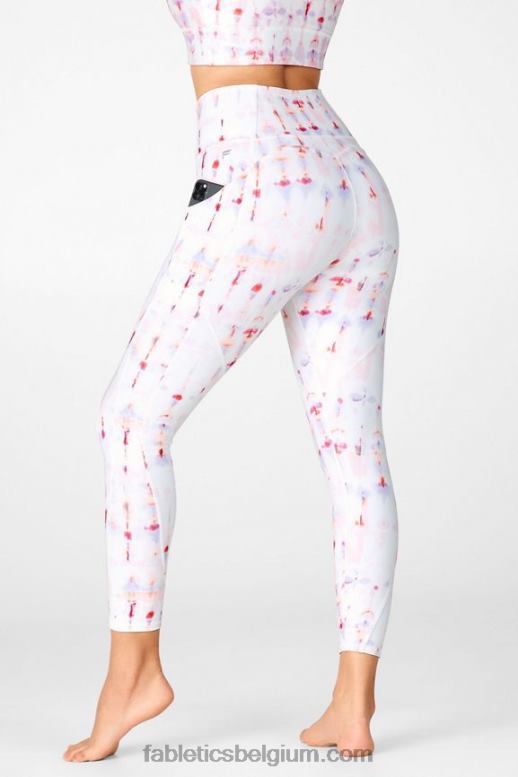 zwaaien vrouwen oasis pureluxe 7/8 legging met hoge taille 82 Fabletics LH20J1151