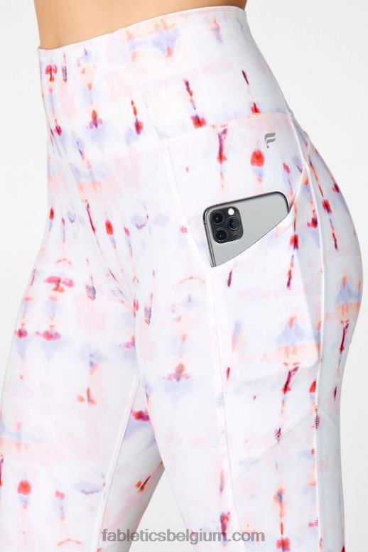zwaaien vrouwen oasis pureluxe 7/8 legging met hoge taille 82 Fabletics LH20J1151