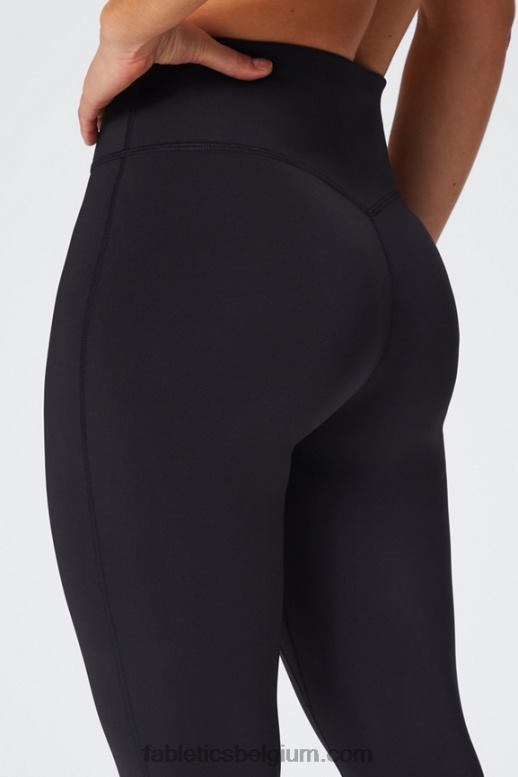 zwart vrouwen overal motion365+ legging met hoge taille Fabletics LH20J945