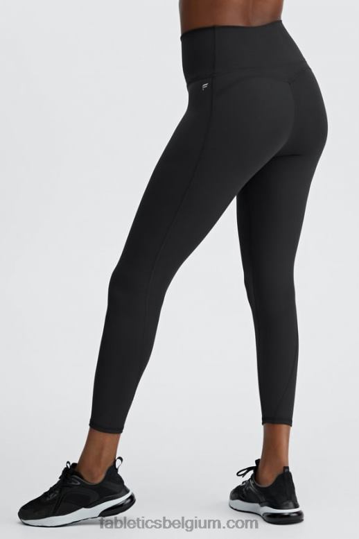 zwart vrouwen pureluxe ultrahoge taille 7/8 legging 65 Fabletics LH20J878