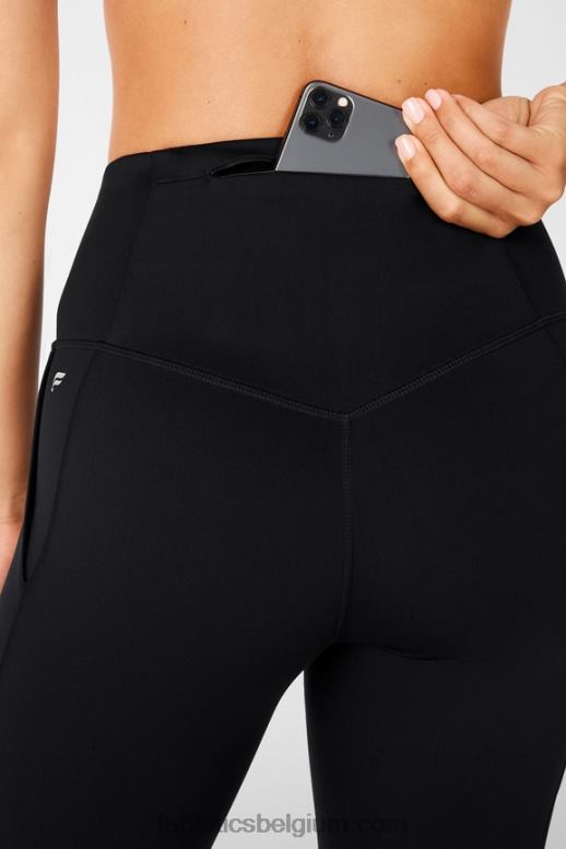 zwart vrouwen trinity motion365+ hw utility legging Fabletics LH20J1091