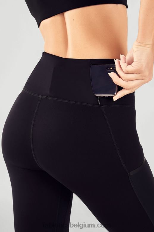 zwart vrouwen trinity motion365 hw utility legging Fabletics LH20J1275