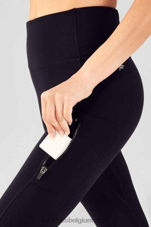 zwart vrouwen trinity motion365 hw utility legging Fabletics LH20J1275