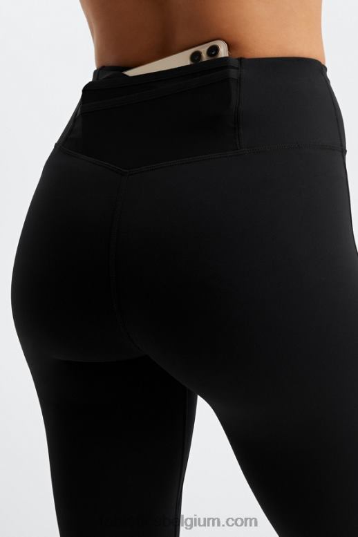 zwart vrouwen trinity motion365 legging met hoge taille 78 Fabletics LH20J1109